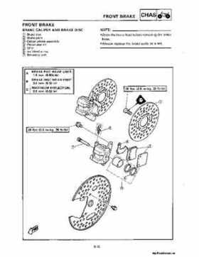 1987-2009 Yamaha ATV YFM350X Warrior Raptor Service Manual, Page 179