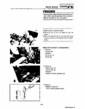 1987-2009 Yamaha ATV YFM350X Warrior Raptor Service Manual, Page 193