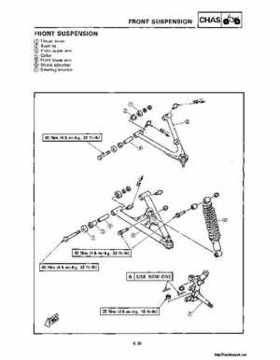 1987-2009 Yamaha ATV YFM350X Warrior Raptor Service Manual, Page 197