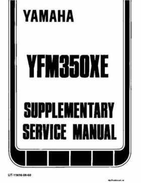 1987-2009 Yamaha ATV YFM350X Warrior Raptor Service Manual, Page 268