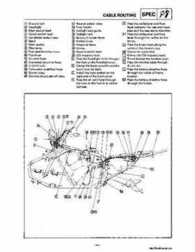 1987-2009 Yamaha ATV YFM350X Warrior Raptor Service Manual, Page 279