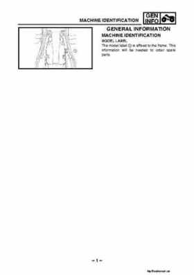 1987-2009 Yamaha ATV YFM350X Warrior Raptor Service Manual, Page 352