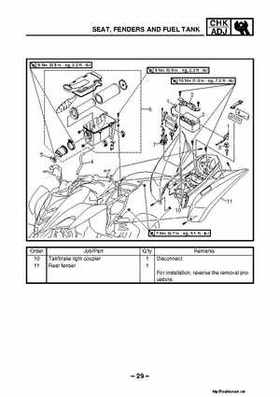 1987-2009 Yamaha ATV YFM350X Warrior Raptor Service Manual, Page 380
