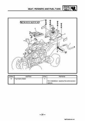 1987-2009 Yamaha ATV YFM350X Warrior Raptor Service Manual, Page 382