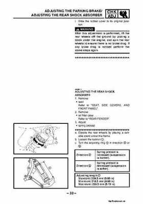 1987-2009 Yamaha ATV YFM350X Warrior Raptor Service Manual, Page 384