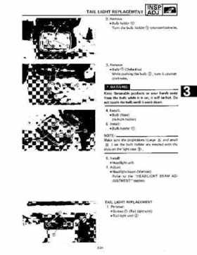 1988-2006 Yamaha ATV YFS200 Blaster service manual PDF download file., Page 69