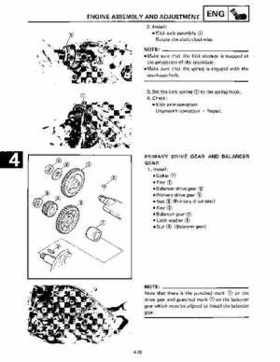 1988-2006 Yamaha ATV YFS200 Blaster service manual PDF download file., Page 108
