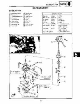 1988-2006 Yamaha ATV YFS200 Blaster service manual PDF download file., Page 119