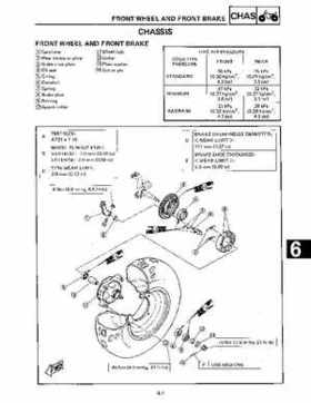 1988-2006 Yamaha ATV YFS200 Blaster service manual PDF download file., Page 135