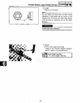 1988-2006 Yamaha ATV YFS200 Blaster service manual PDF download file., Page 142