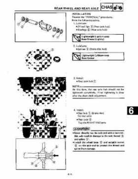 1988-2006 Yamaha ATV YFS200 Blaster service manual PDF download file., Page 149