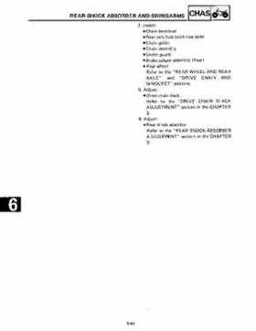 1988-2006 Yamaha ATV YFS200 Blaster service manual PDF download file., Page 188