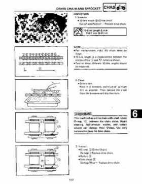 1988-2006 Yamaha ATV YFS200 Blaster service manual PDF download file., Page 191