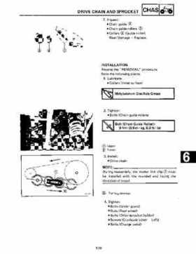 1988-2006 Yamaha ATV YFS200 Blaster service manual PDF download file., Page 193