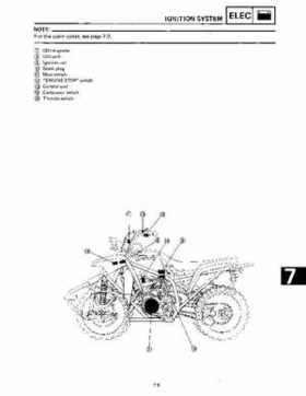 1988-2006 Yamaha ATV YFS200 Blaster service manual PDF download file., Page 201