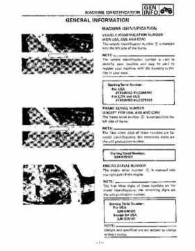 1988-2006 Yamaha ATV YFS200 Blaster service manual PDF download file., Page 240