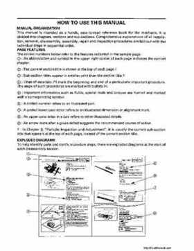 1990-2004 Yamaha YFM350X Warrior Factory Service Manual, Page 5