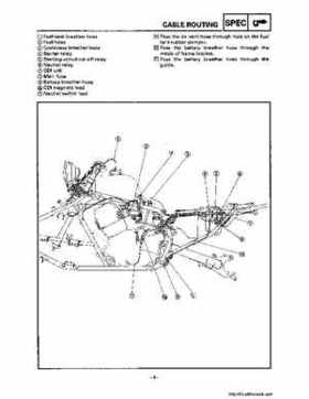 1990-2004 Yamaha YFM350X Warrior Factory Service Manual, Page 22