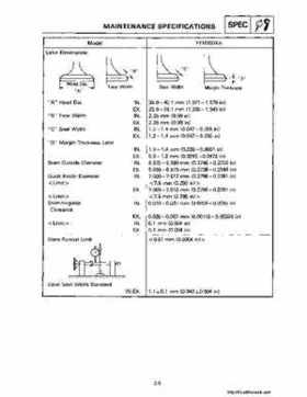 1990-2004 Yamaha YFM350X Warrior Factory Service Manual, Page 75
