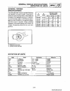 1990-2004 Yamaha YFM350X Warrior Factory Service Manual, Page 86