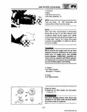 1990-2004 Yamaha YFM350X Warrior Factory Service Manual, Page 109