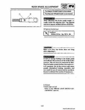 1990-2004 Yamaha YFM350X Warrior Factory Service Manual, Page 117