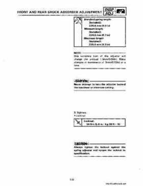 1990-2004 Yamaha YFM350X Warrior Factory Service Manual, Page 124