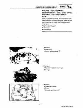 1990-2004 Yamaha YFM350X Warrior Factory Service Manual, Page 142