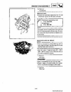 1990-2004 Yamaha YFM350X Warrior Factory Service Manual, Page 155