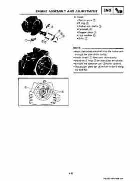 1990-2004 Yamaha YFM350X Warrior Factory Service Manual, Page 179
