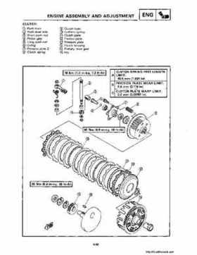 1990-2004 Yamaha YFM350X Warrior Factory Service Manual, Page 192