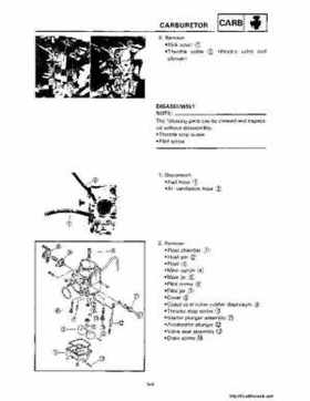 1990-2004 Yamaha YFM350X Warrior Factory Service Manual, Page 210