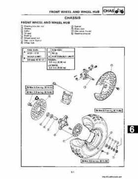 1990-2004 Yamaha YFM350X Warrior Factory Service Manual, Page 219