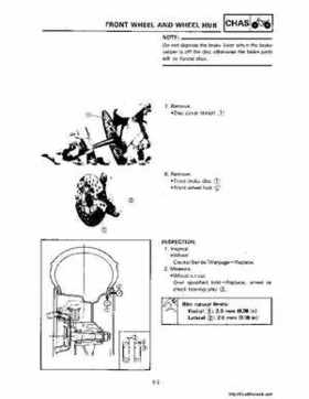 1990-2004 Yamaha YFM350X Warrior Factory Service Manual, Page 221