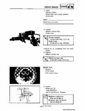 1990-2004 Yamaha YFM350X Warrior Factory Service Manual, Page 238