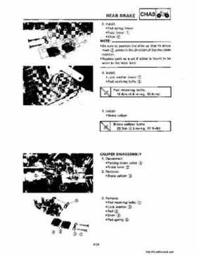 1990-2004 Yamaha YFM350X Warrior Factory Service Manual, Page 242