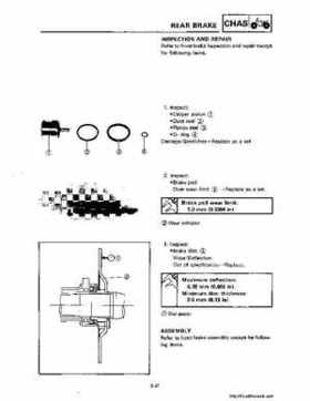 1990-2004 Yamaha YFM350X Warrior Factory Service Manual, Page 245