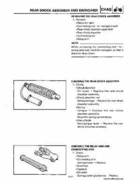 1990-2004 Yamaha YFM350X Warrior Factory Service Manual, Page 259