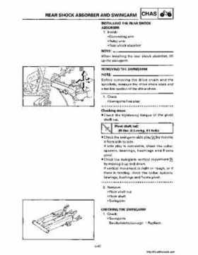 1990-2004 Yamaha YFM350X Warrior Factory Service Manual, Page 260