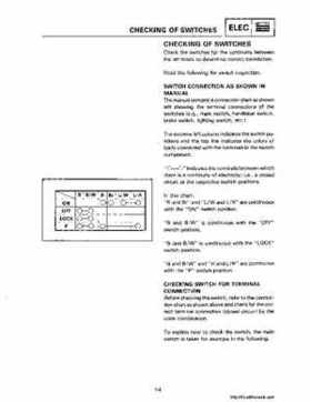 1990-2004 Yamaha YFM350X Warrior Factory Service Manual, Page 267