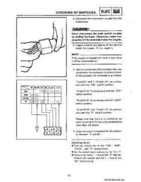1990-2004 Yamaha YFM350X Warrior Factory Service Manual, Page 268