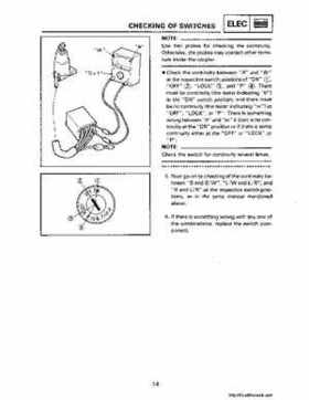 1990-2004 Yamaha YFM350X Warrior Factory Service Manual, Page 269