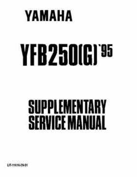 1992-1995 Yamaha Timberwolf 2WD Factory Service Manual, Page 2