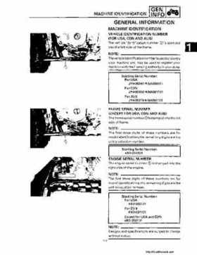 1992-1995 Yamaha Timberwolf 2WD Factory Service Manual, Page 63