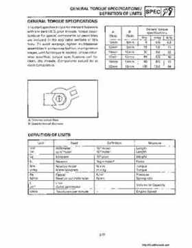 1992-1995 Yamaha Timberwolf 2WD Factory Service Manual, Page 88