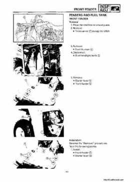 1992-1995 Yamaha Timberwolf 2WD Factory Service Manual, Page 99