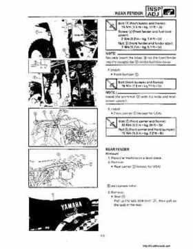 1992-1995 Yamaha Timberwolf 2WD Factory Service Manual, Page 100