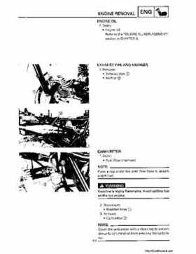 1992-1995 Yamaha Timberwolf 2WD Factory Service Manual, Page 140