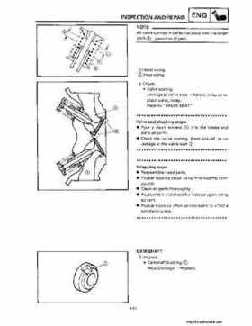 1992-1995 Yamaha Timberwolf 2WD Factory Service Manual, Page 165