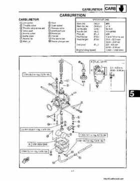 1992-1995 Yamaha Timberwolf 2WD Factory Service Manual, Page 216